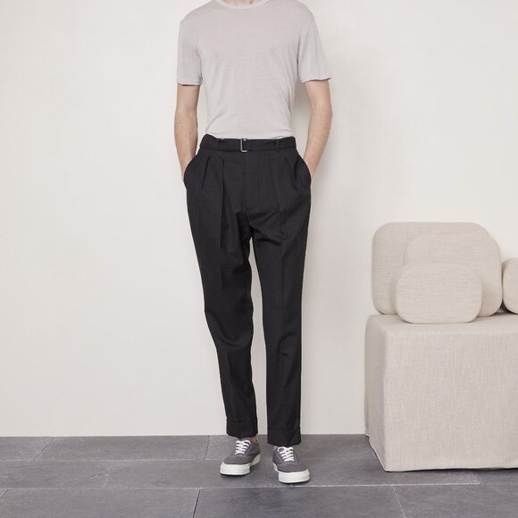 NWT Officine Generale Pierre Pants, dark grey - size 48 - Picture 1 of 3